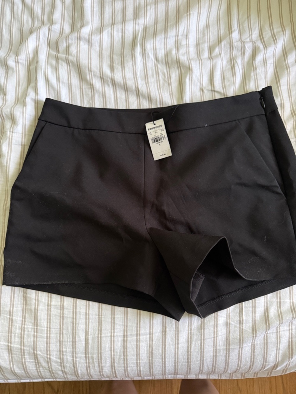 Express Black Dress Shorts